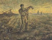 Vincent Van Gogh Evening:The End of the Day (nn04) Germany oil painting reproduction